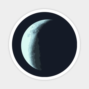 Abstract Moon Magnet